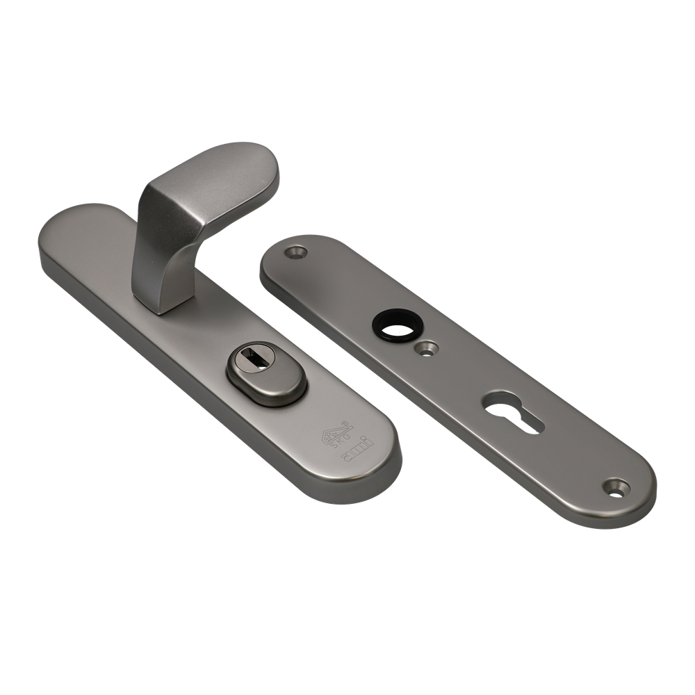 AMI Veiligheidsbeslag 250/50/15 Kt72 Knop 145, Zonder Deurkruk Profielcilinder 72 F1 Deurdikte 38/42 Mm - 656330 afbeelding